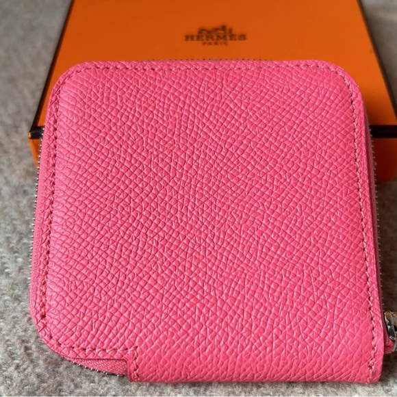 Hermes Silk'In change purse - Picture 2 of 4